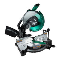 Metabo HPT C 12FDHB Instrucciones De Seguridad Y Manual De Instrucciones