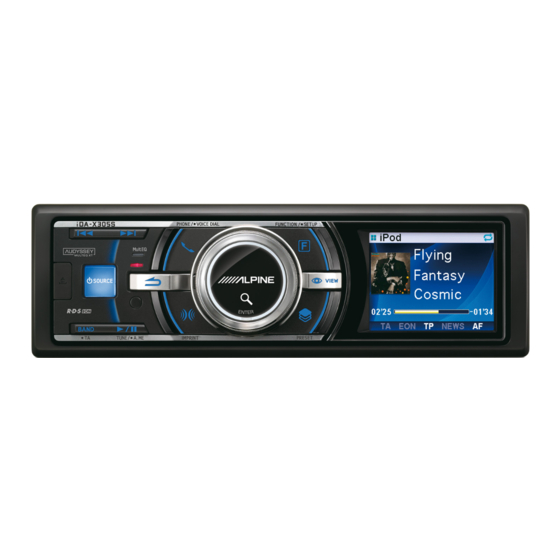 Alpine iDA-X305 Guía De Referencia Rápida