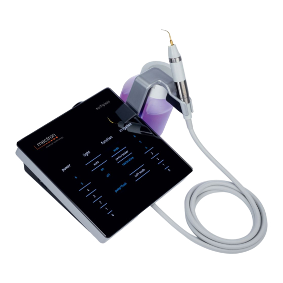 Mectron MULTIPIEZO Manual De Uso