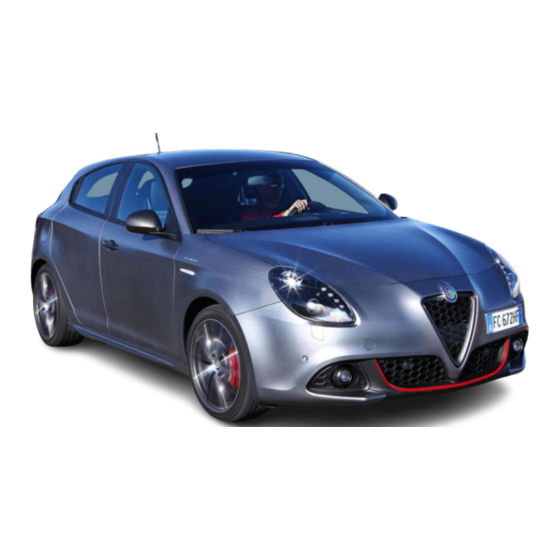 Alfa Romeo Giulietta 2016 Guia De Inicio Rapido