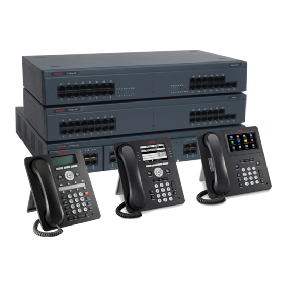 Avaya IP Office Platform Manual Del Usuario
