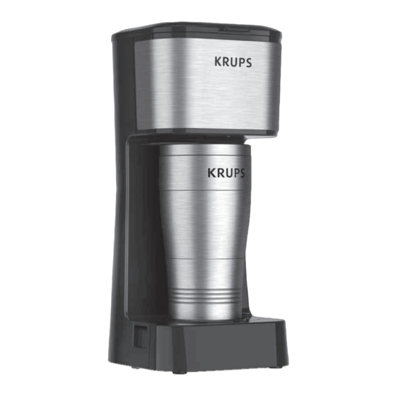 Krups Simply Brew Manual