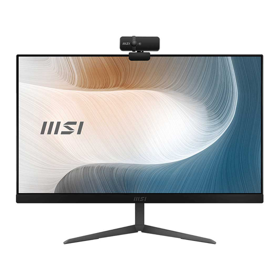 MSI Modern Serie Manual De Instrucciones