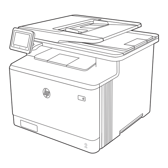 HP Color LaserJet Pro MFP M479 Guia Del Usuario