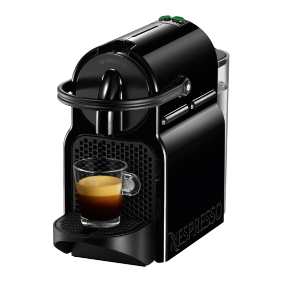 DeLonghi NESPRESSO INISSIA Manual Del Usuario