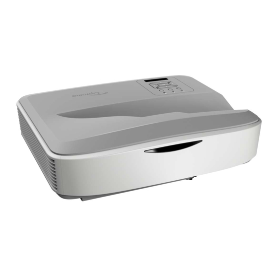 Optoma ZU500USTe Manual Del Usuario