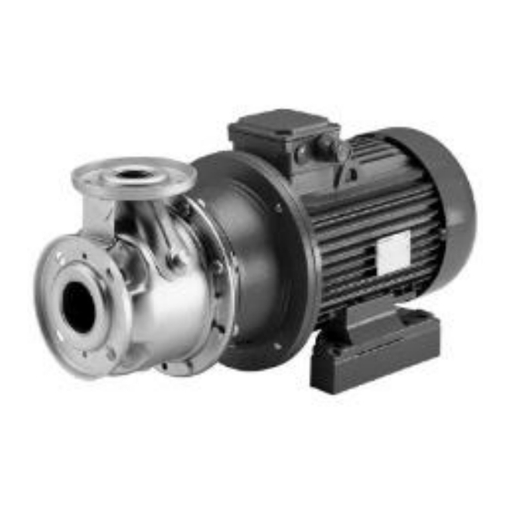 Xylem LOWARA ESH S Serie Manual De Instalación, Funcionamiento Y Mantenimiento