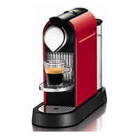 Nespresso CITIZ C110 Manual De Uso