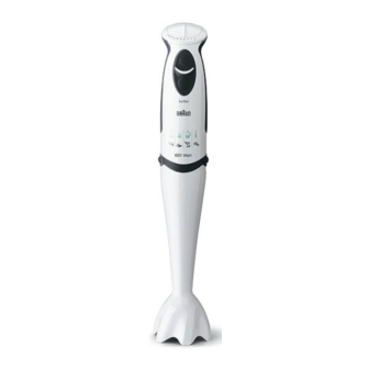 Braun Multiquick Professional MR 5500 Manual Del Usuario