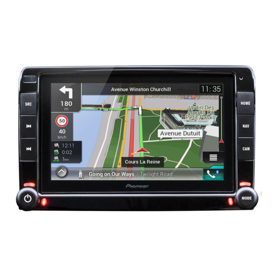 Pioneer AVIC-EV01 Manual De Instrucciones