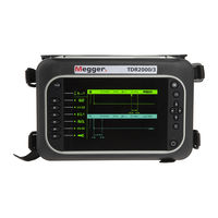 Megger TDR2000/3 Guia De Inicio Rapido