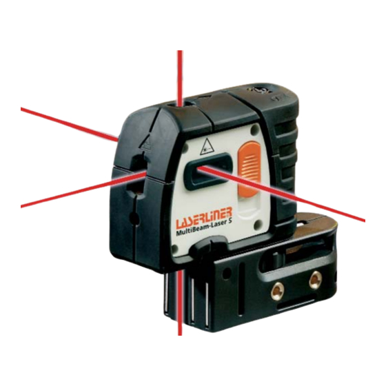 LaserLiner MultiBeam-Laser MBL 5 Manuales