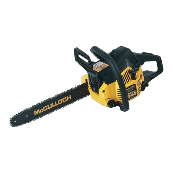McCulloch 441 Manual De Instrucciones