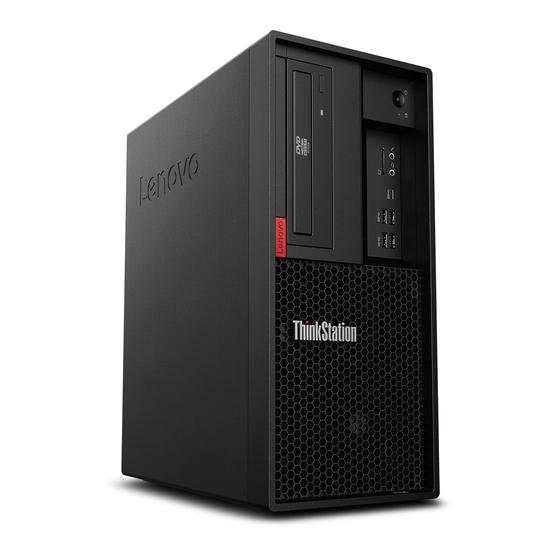 Lenovo ThinkStation P330 Guia Del Usuario