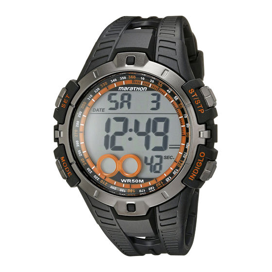 Timex MARATHON Guia Del Usuario