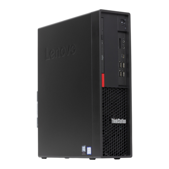 Lenovo Thinkstation P330 Guía De Configuración