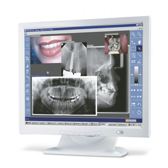 Sirona SIDEXIS XG Manuales