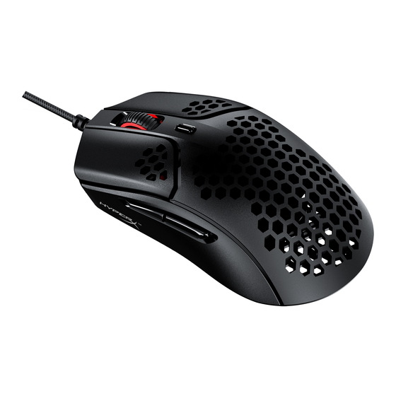 HyperX Pulsefire Haste Guia De Inicio Rapido