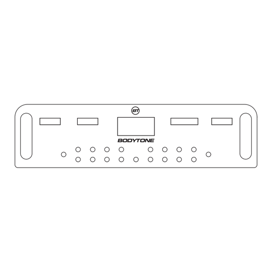 BODYTONE EVOT4S Manual De Instrucciones
