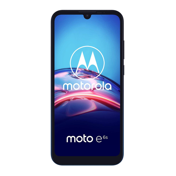 Motorola moto e6S Guia Del Usuario