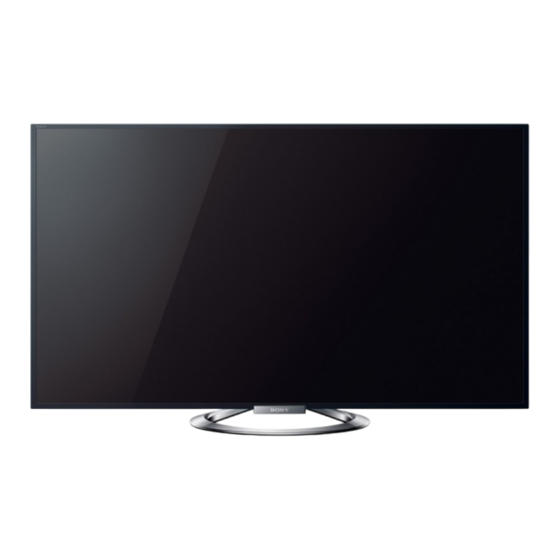 Sony BRAVIA KDL-55W905A Guía De Referencia