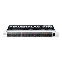 Behringer POWERPLAY PRO HA4400 Breve Guía