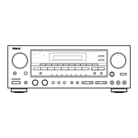 Teac AG-D8900 Manual Del Usuario