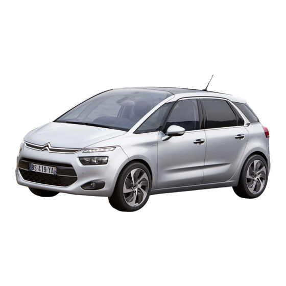 CITROEN C4 PICASSO 2013 Manuales