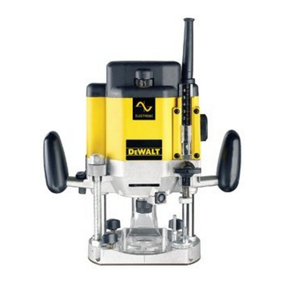 DeWalt DW625E Manual Del Usuario