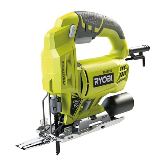 Ryobi RJS720 Traducción De Las Instrucciones Originales