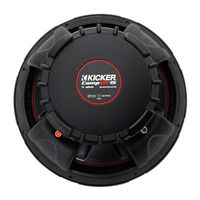 Kicker CompVR CVR12 Manual Del Propietário