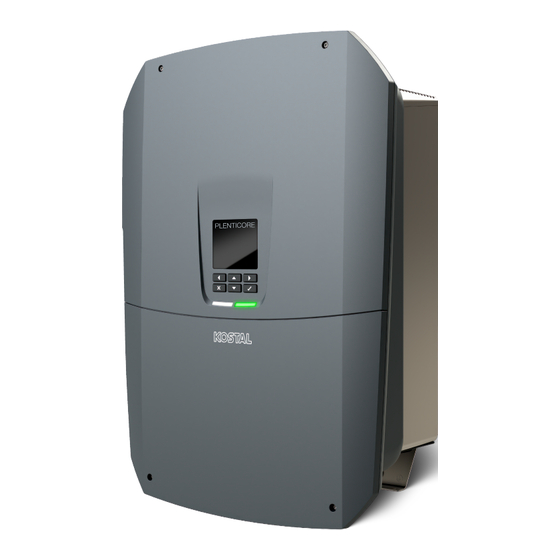 Kostal PLENTICORE G3 Instrucciones De Uso