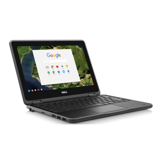 Dell Chromebook 11 3180 Guía De Desensamblaje Y Reensamblaje