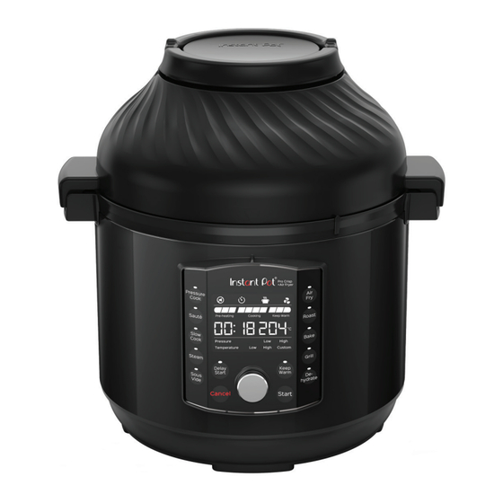 Instant Pot PRO CRISP Guia De Inicio Rapido