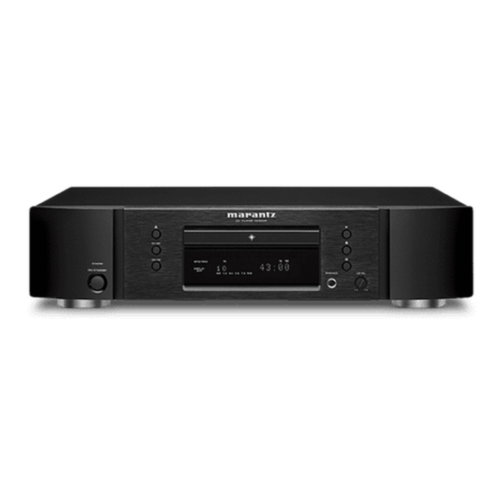Marantz CD5004 Manual Del Usuario