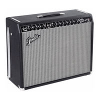 Fender 65 Twin Reverb Instrucciones De Funcionamiento