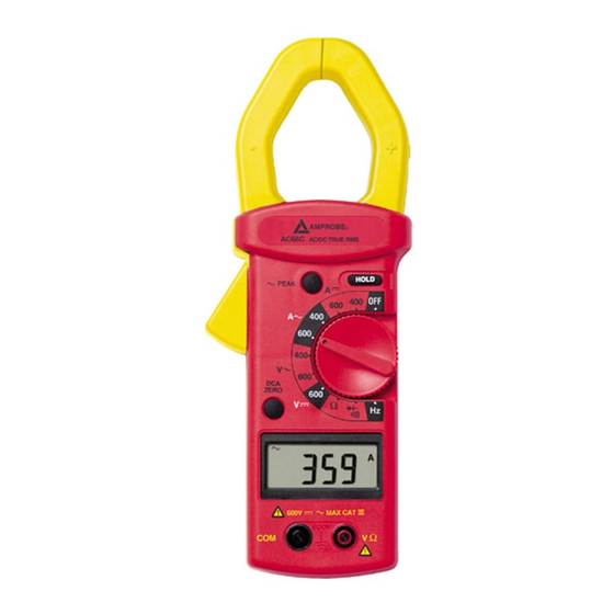 Amprobe AC68C Manual De Uso