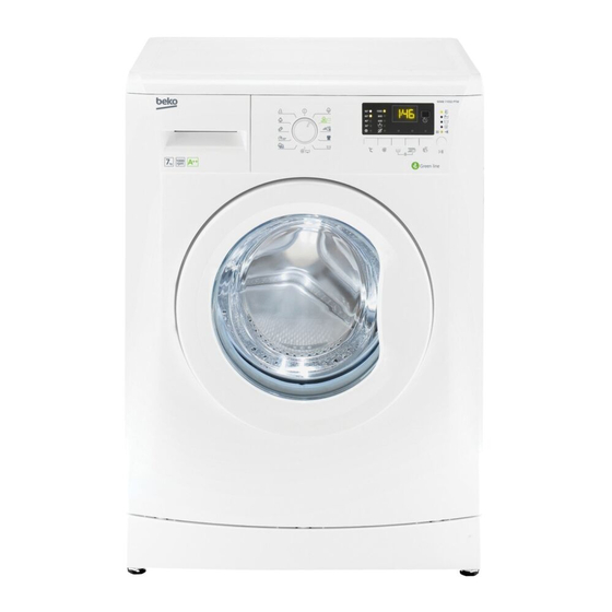 Beko WMB 71032 PTM Manuales