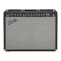 Fender 65 Twin Reverb Instrucciones De Funcionamiento