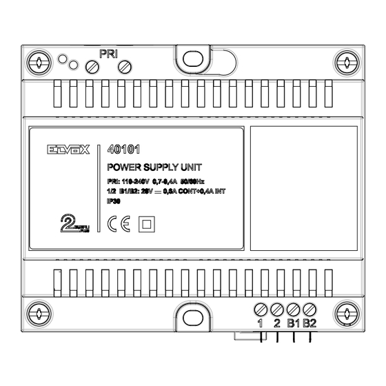 Vimar ELVOX 40101 Instrucciones