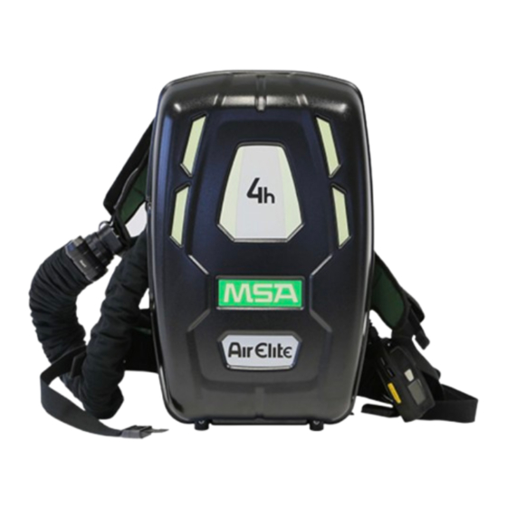 MSA AirElite 4h Manual De Funcionamiento