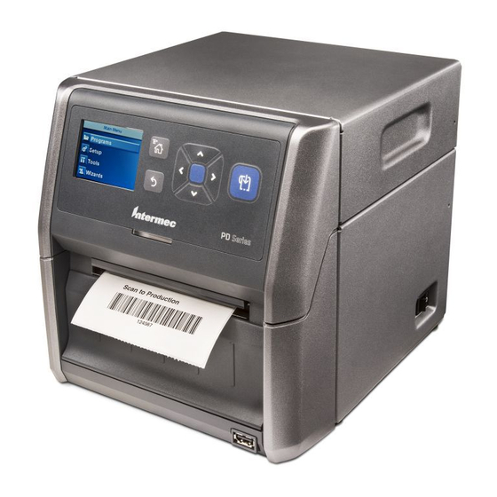 Intermec PD43c Guía De Comienzo Rápido