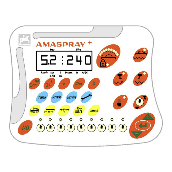 Amazone AMASPRAY+ Instrucciones De Servicio