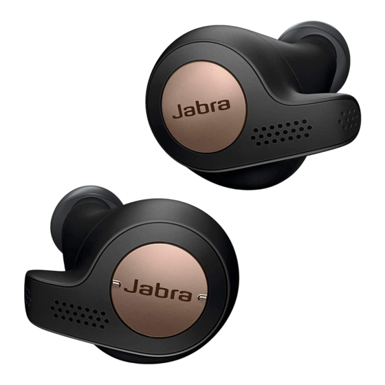 Jabra Elite 65t Manual Del Usuario