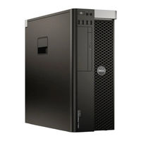 Dell Precision T7610 Información Sobre Características E Instalación