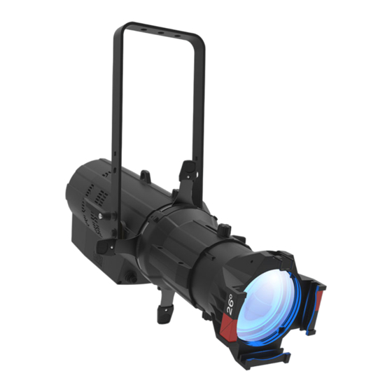Chauvet Professional OVATION E-910FC IP Guía De Referencia Rápida