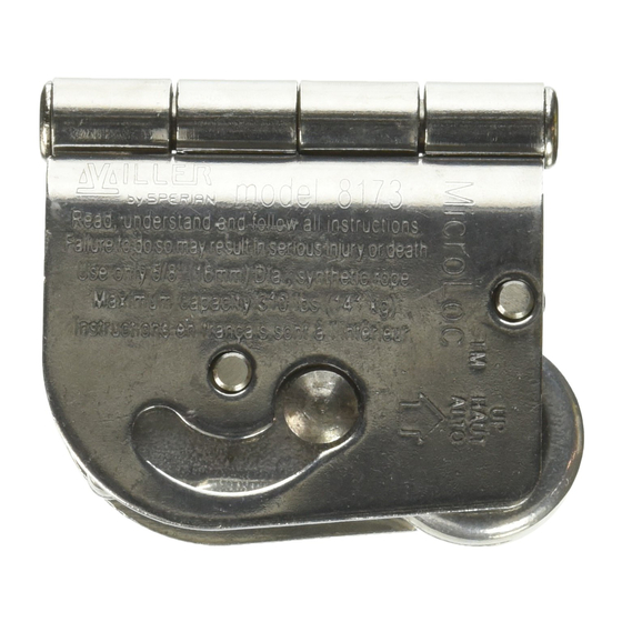 Honeywell Miller 812 Manual De Instrucciones Para El Usuario