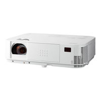 NEC M363W Manual Del Usuario