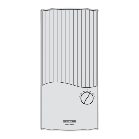 Stiebel Eltron PEY 18/21/24 Operación E Instalación