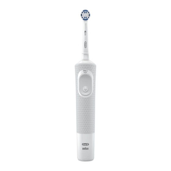 Braun Oral-B VITALITY PRO 500 Manual Del Usuario